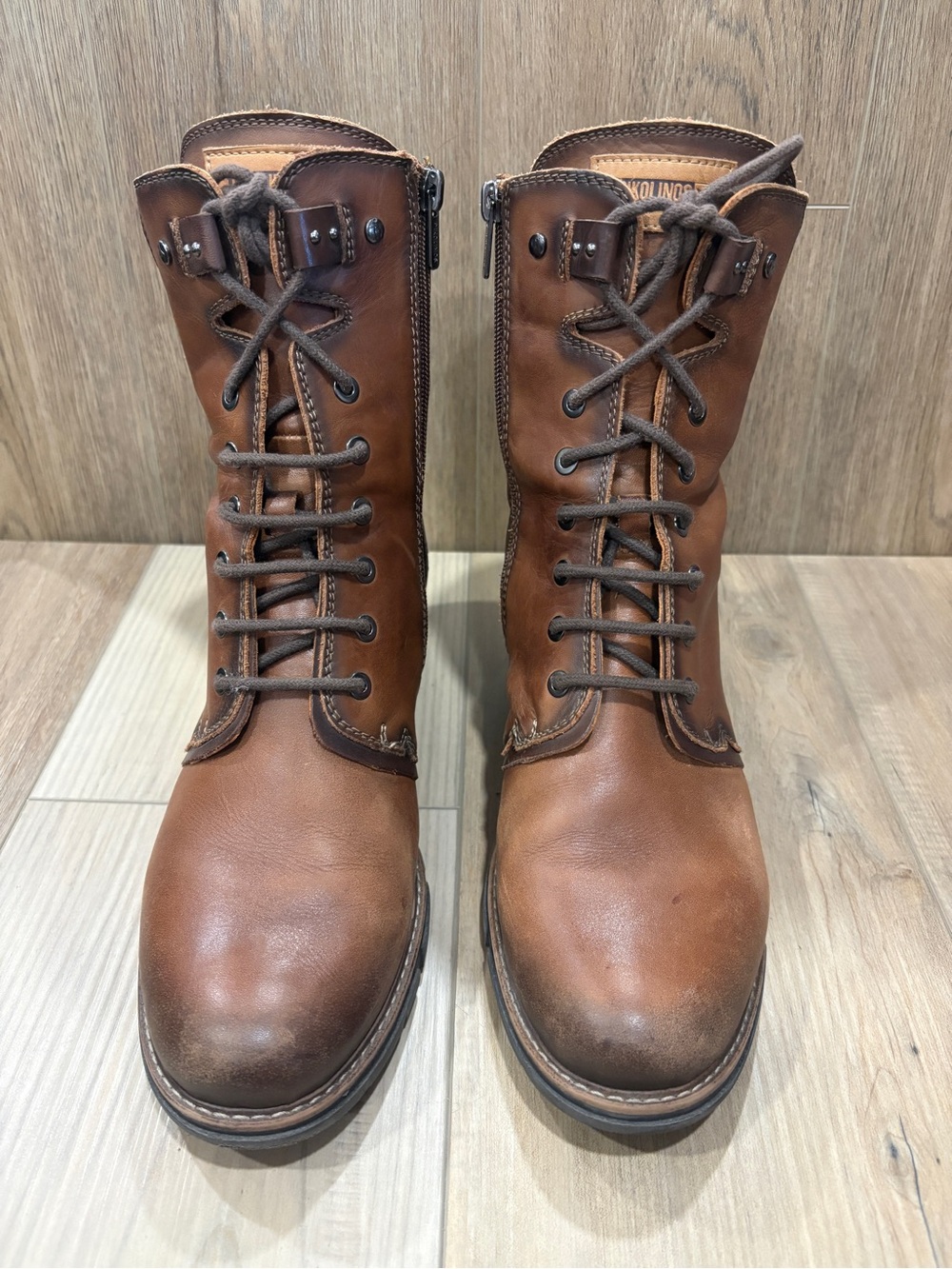 PIKOLINOS SAN SEBASTIA Lace Up
W1T8812CUERO size 41 Cottagecore Steam Punk Boot - Picture 3 of 13